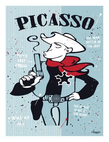 Wally Sparks 'You Draw' Print Available