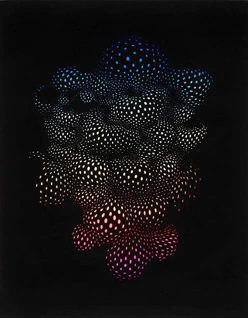 MARS-1 'Infinite Tapestry' Blacklight Flocked Poster Available