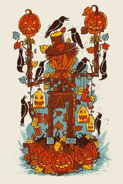 Methane Studios Robert Lee 'As The Scare Crows' Print Available