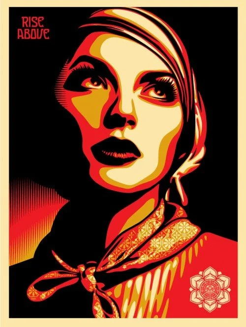 Obey 'Rise Above Rebel' Print Release - TODAY