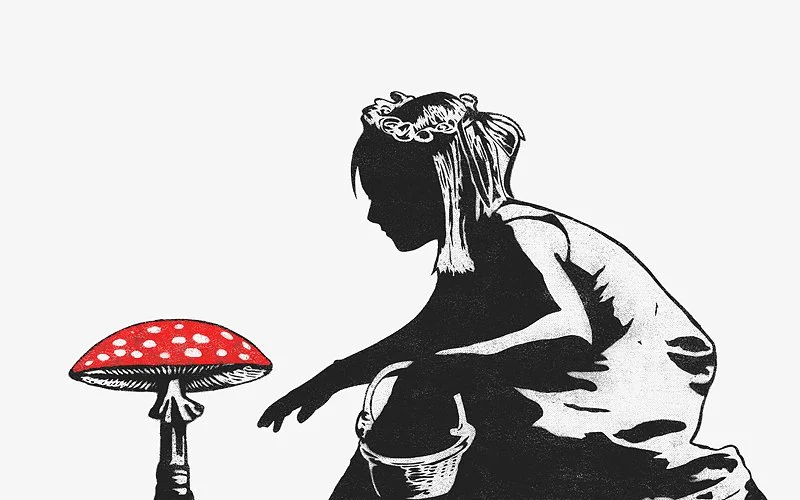Dolk 'Mushroom Girl' + 'Balaclava' Prints Release Details