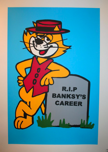 King Robbo 'RIP Banksy's Career' Print SNEAK PEEK