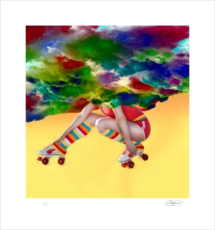 Scott Lickstein 'Space Happy' Print Available