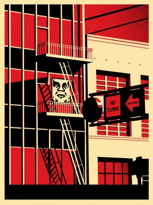 Obey 'SF Fire Escape' Print Release Details