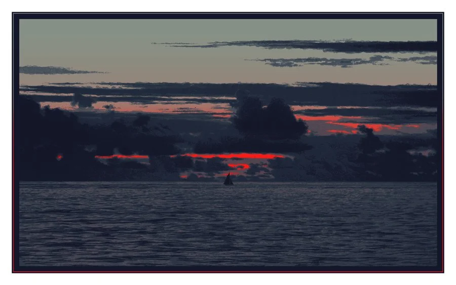 Dan McCarthy 'Red Sky In The Morning' Print Available