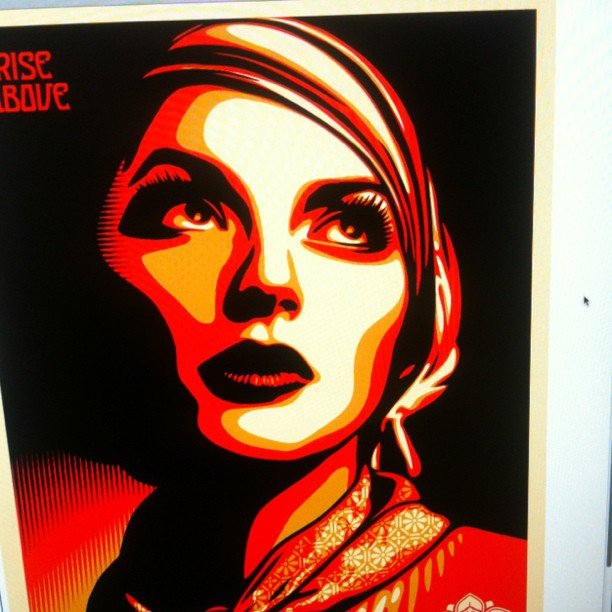 Obey 'Rise Above' Portrait SNEAK PEEK
