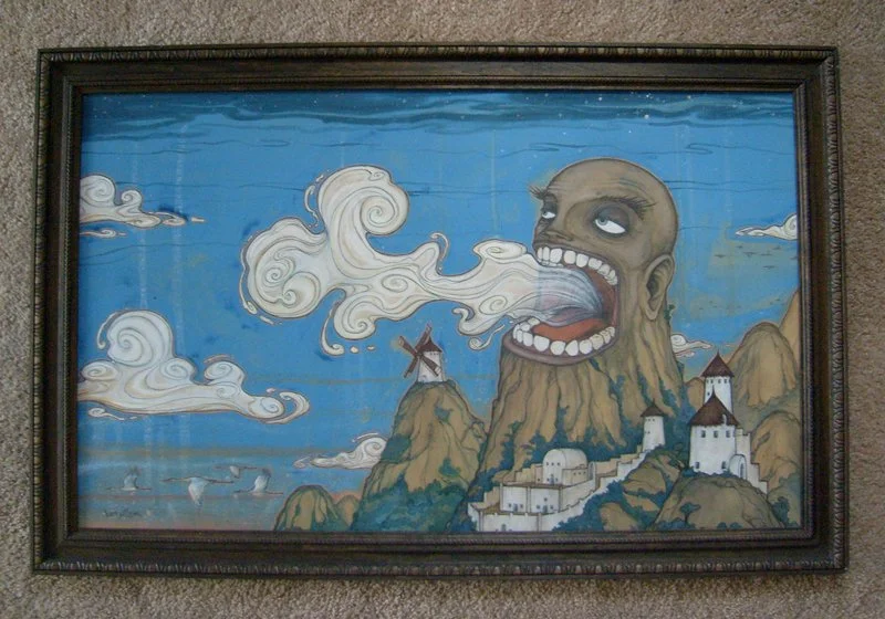 Ben Wilson 'The Cloud Maker' + 'Moving' Originals Available