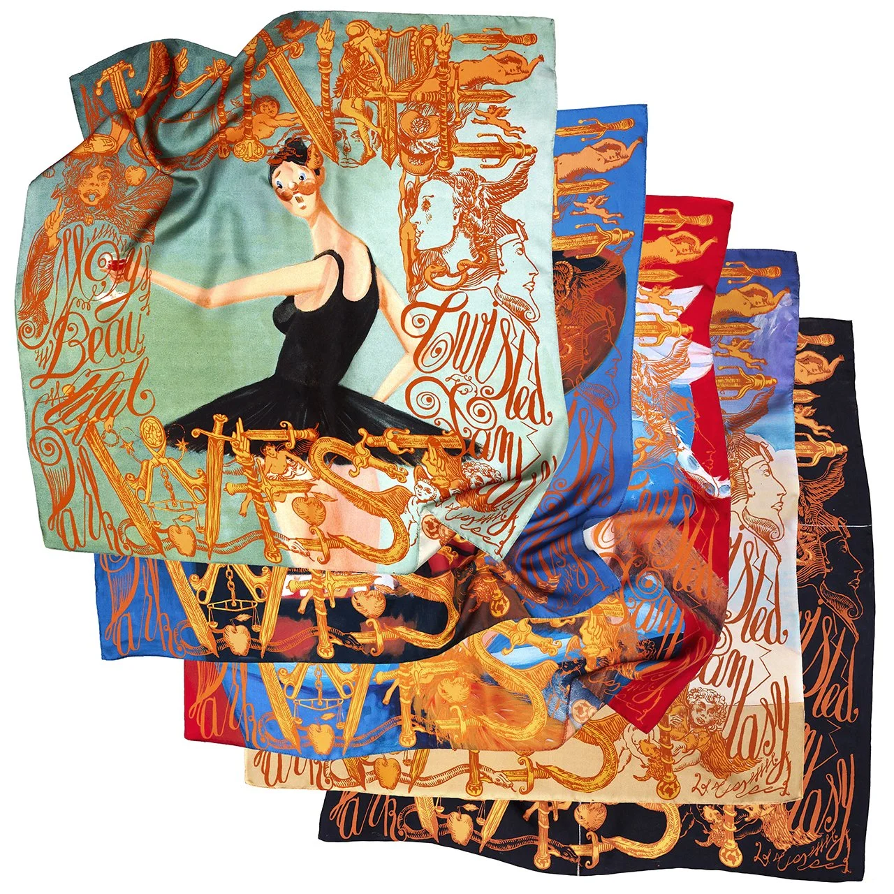 Kanye West / George Condo Limited Edition Silk Scarves Available