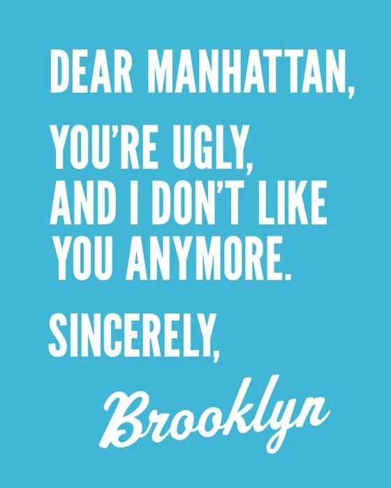 Fourth Floor Print Shop 'Dear Brooklyn' Print Available