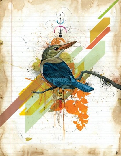 Blaine Fontana 'I Dream Of Balance' + 'Grandfather Raven' Prints Available