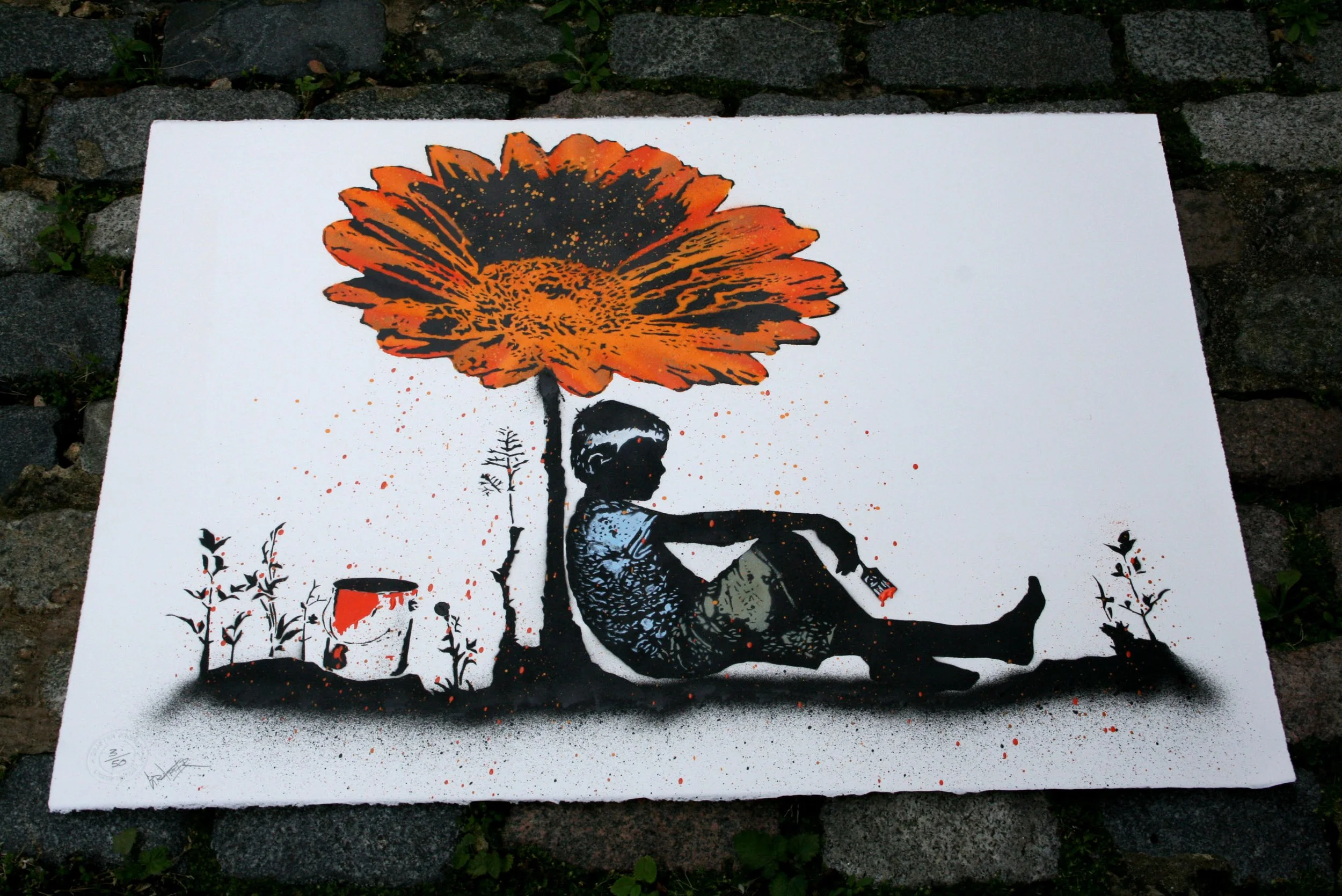 Grafter 'Gilding The Lily' Print Available