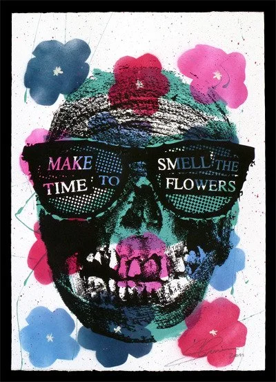 Alessio Schiavon 'Skull And Flowers' Spring + Summer Prints Available