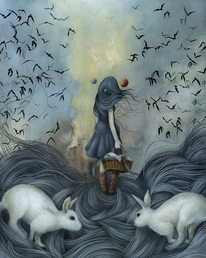 Dan May 'Contemplation Of Jupiter Rose' Print Available