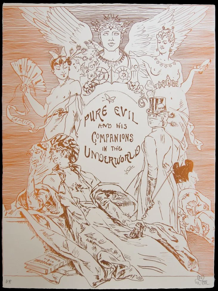 Pure Evil 'Underworld' Print Available