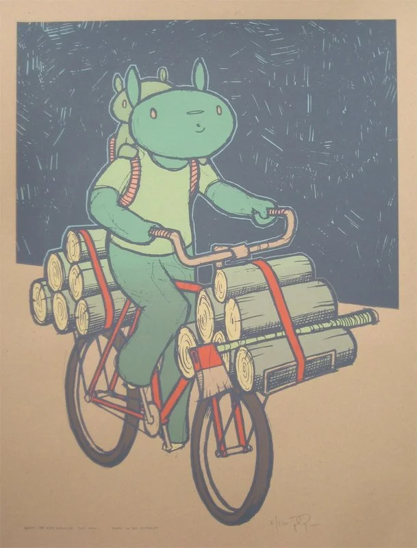 Jay Ryan 'The Log Hunters' Print Available