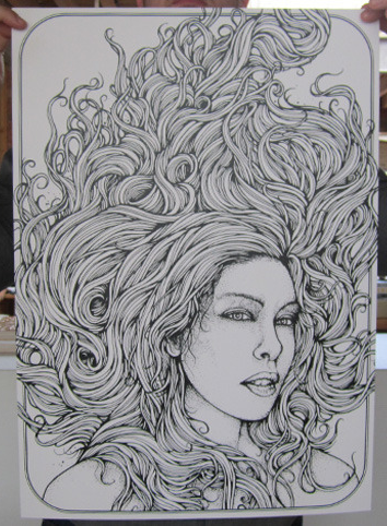 Dan Mumford 'Grey Skye' + 'Everything Happens...' Prints Available