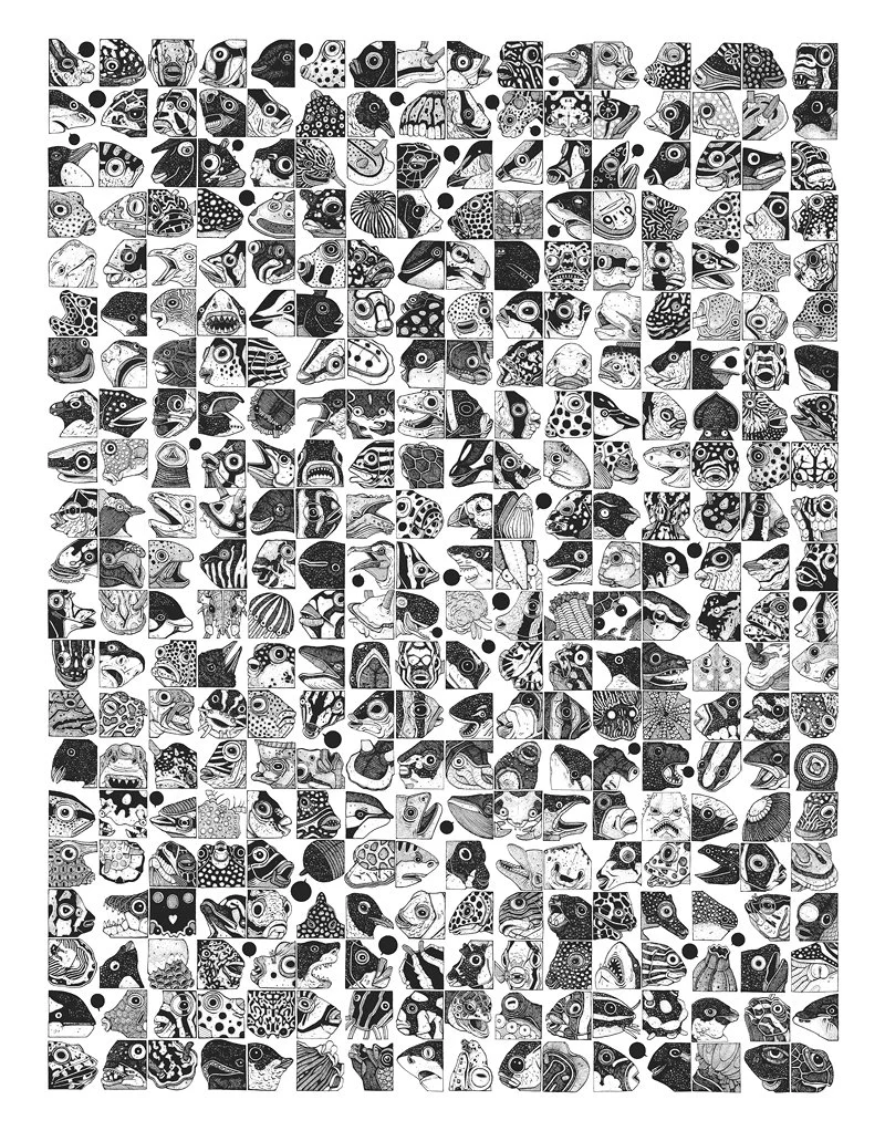 Nicholas DiGenova 'Fauna Of The Marine Region' Print Release Details 