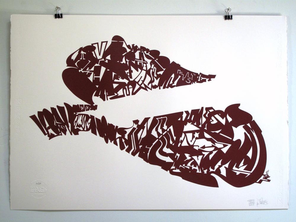 Jurne 'E Red' + 'J Red' Prints Available