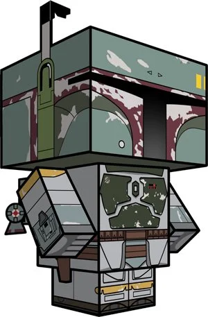 CubeeCraft 'Boba Fett' Paper Toy For FREE