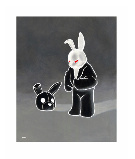 Luke Chueh 'White In Black' Print Available
