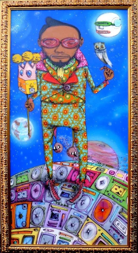 Os Gemeos 'Boombox Planet' Commission For Will.i.am