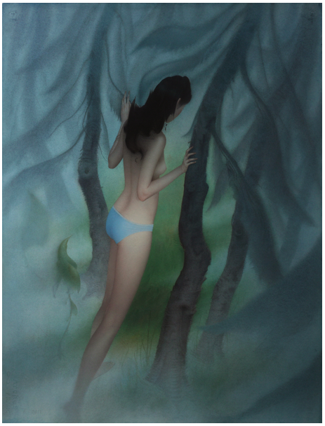 Eric Fortune 'A Whispered Warning' Original Available