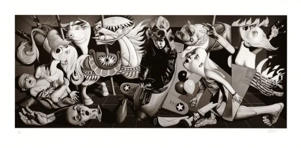 Ron English 'Grade School Guernica' Print Release Details