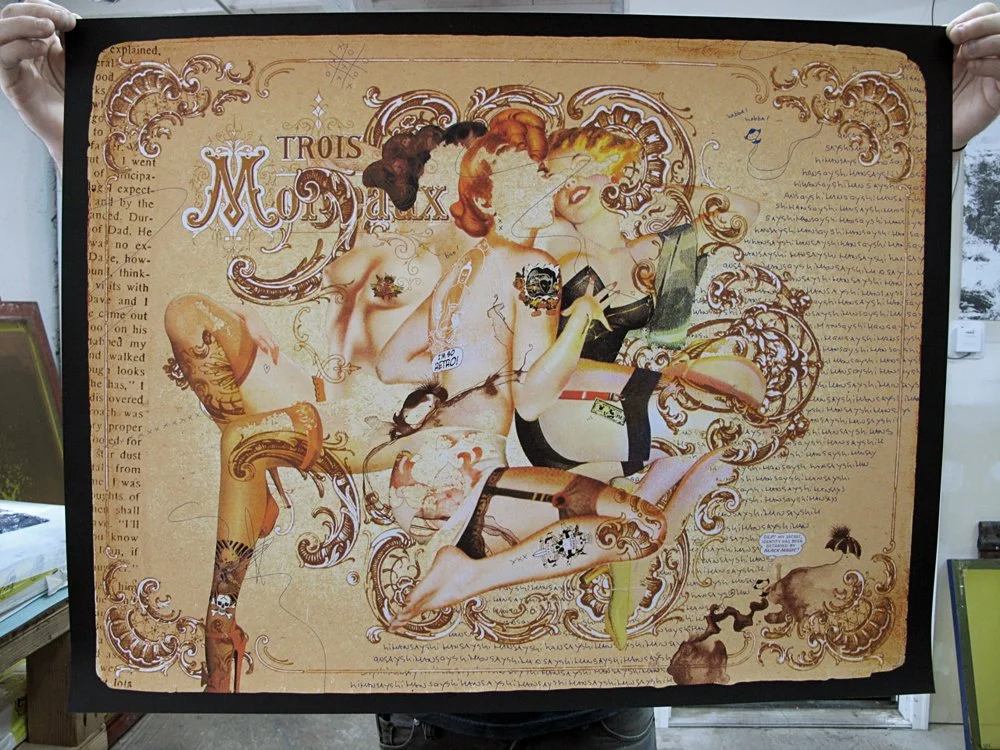 Handiedan 'Trois No. 1' Print Available