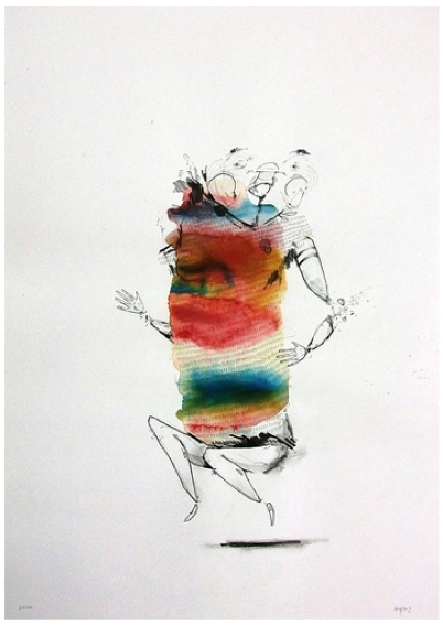 Drypnz 'Untitled 2' Painting Available