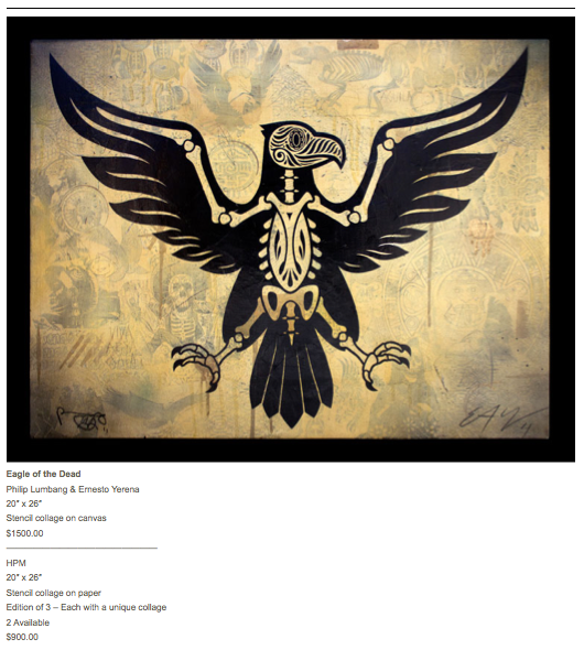 Ernesto Yerena &amp; Philip Lumbang 'Dead Relatives' Art Show