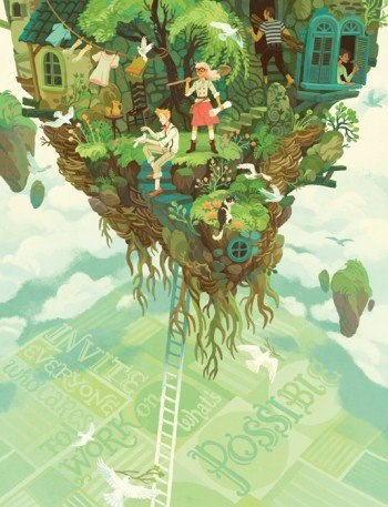 Kali Ciesemier 'Invite Everyone Who Cares To Work On What's Possible' Print Available