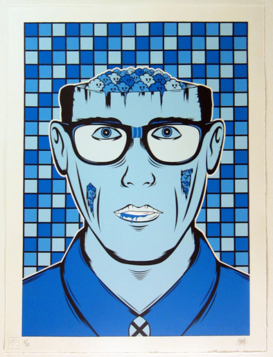 Myneandyours 'Its All In Your Head' Print Available