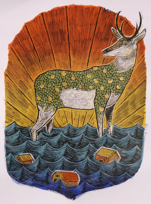 Dan Grzeca '6 Ft High And Rising' Print Available