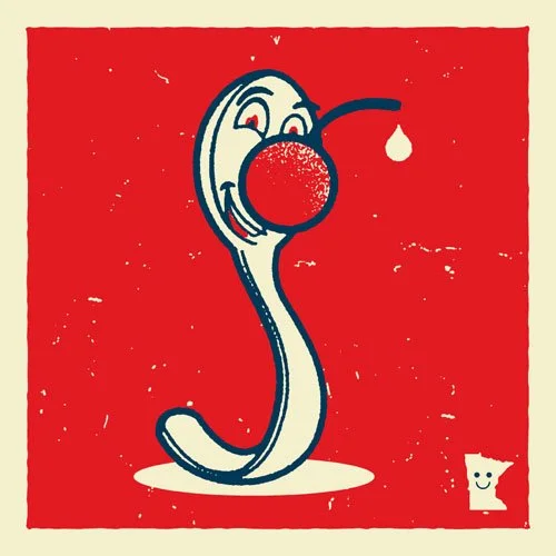 Aesthetic Apparatus 'Spoon N. Cherry' Print Available