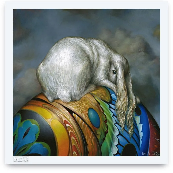 Esao Andrews 'Spring Hare' Print Available