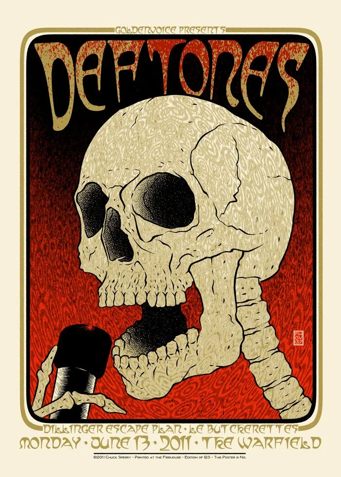 Chuck Sperry 'Deftones' Print Release Details