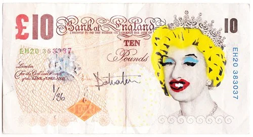 The Dotmasters '10 Quid Marilyn' Stencil Available