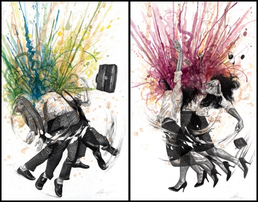 Zenvironments 'Martini &amp; Rossi' + 'Grenadine' Print Set Available