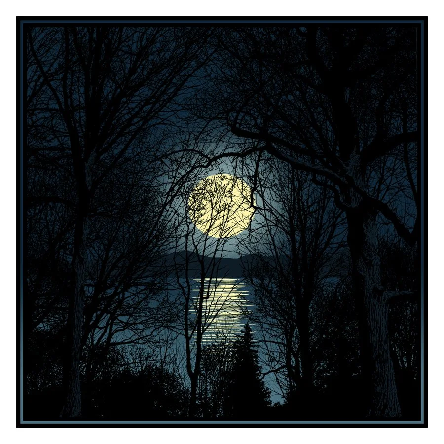 Dan McCarthy 'Yellow Moon On The Rise' Print Available