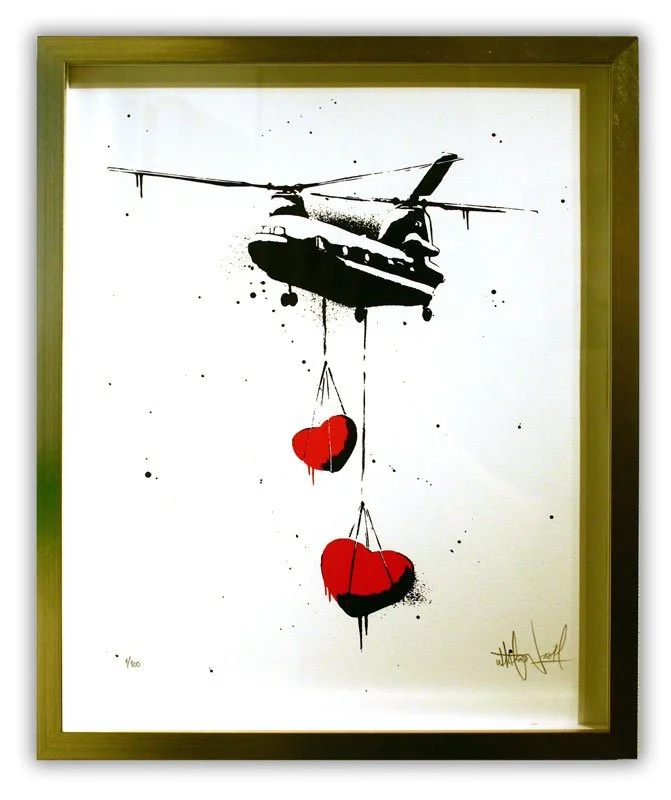 Martin Whatson 'Chinook Hearts' + 'Eternal Reflection' Prints Available
