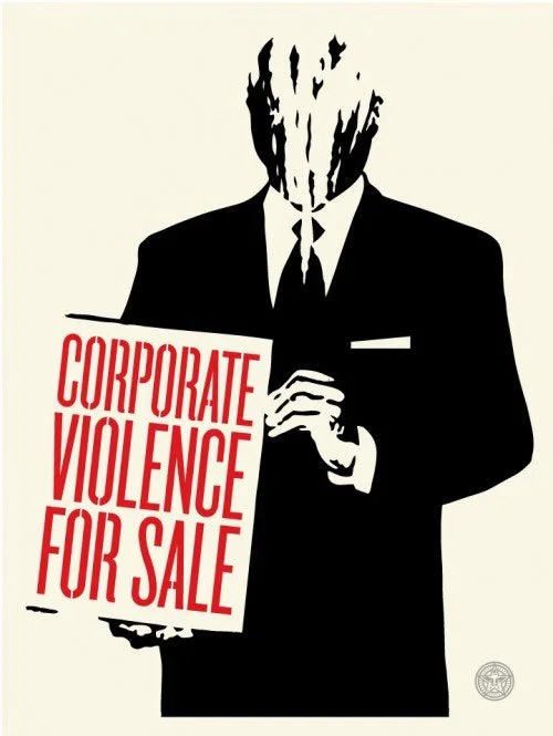 Obey 'Corporate Violence For Sale' Print Release Details