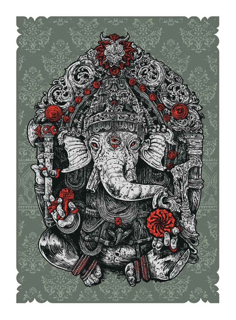Angry Blue 'Ganesha' Print Release Details