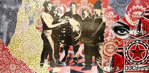 Obey 'Shes Not A Planet Shes One Of Us' Print Available