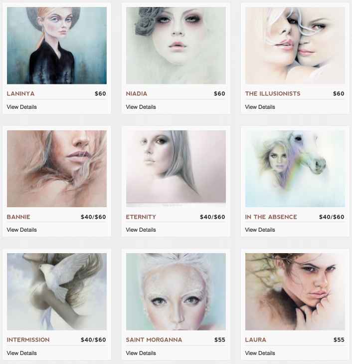 Bec Winnel's AMAZING Artwork Available