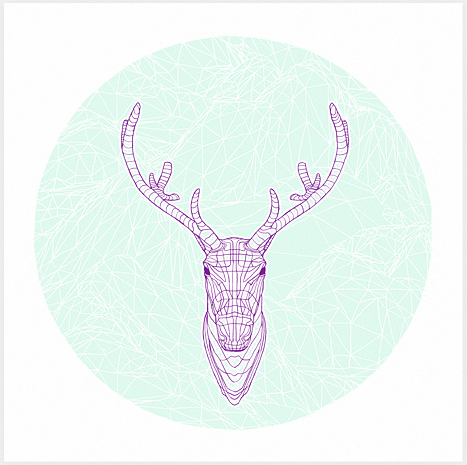 Snowblinded 'Polygon 40' Print Available