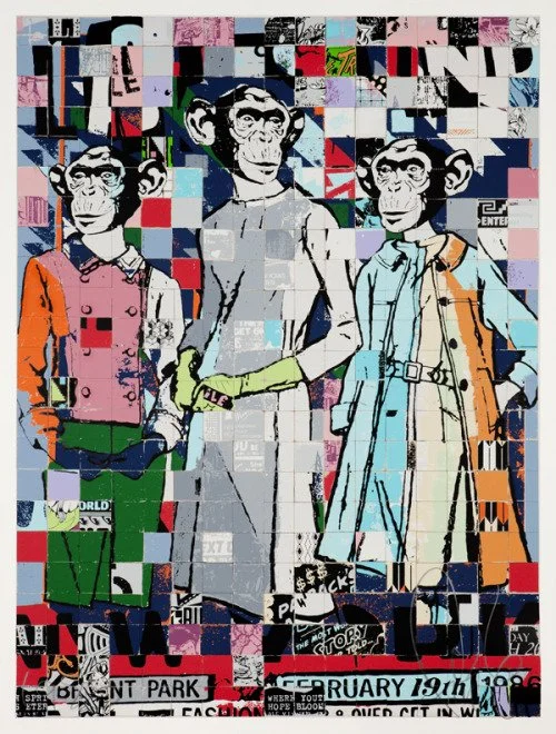 Faile 'Fashion Chimps NYC' Print Available