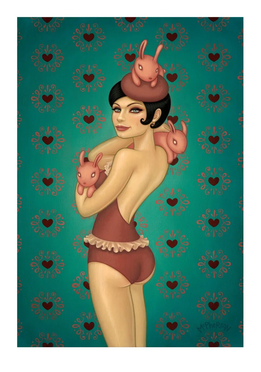 Tara McPherson 'Bunny Girl' Print Available