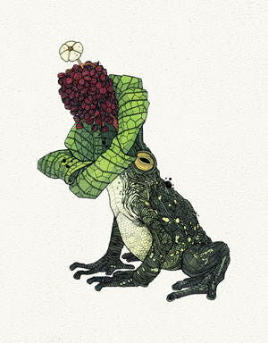 Nicholas DiGenova 'Apocalypse Toad' Print Available