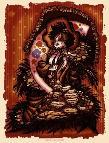 Guy Burwell 'Orange Lady' Print Release Details