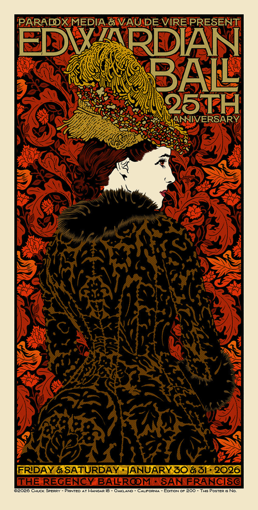 Chuck Sperry 'Edwardian Ball' Print Release